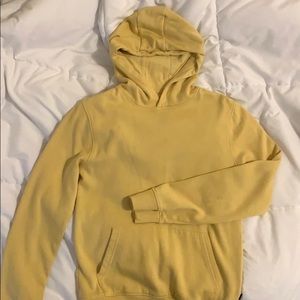 Burton Menswear London yellow hoodie